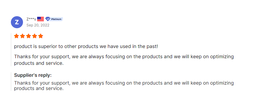 Client Testimonials for DOME Laser Marking Additive Masterbatches