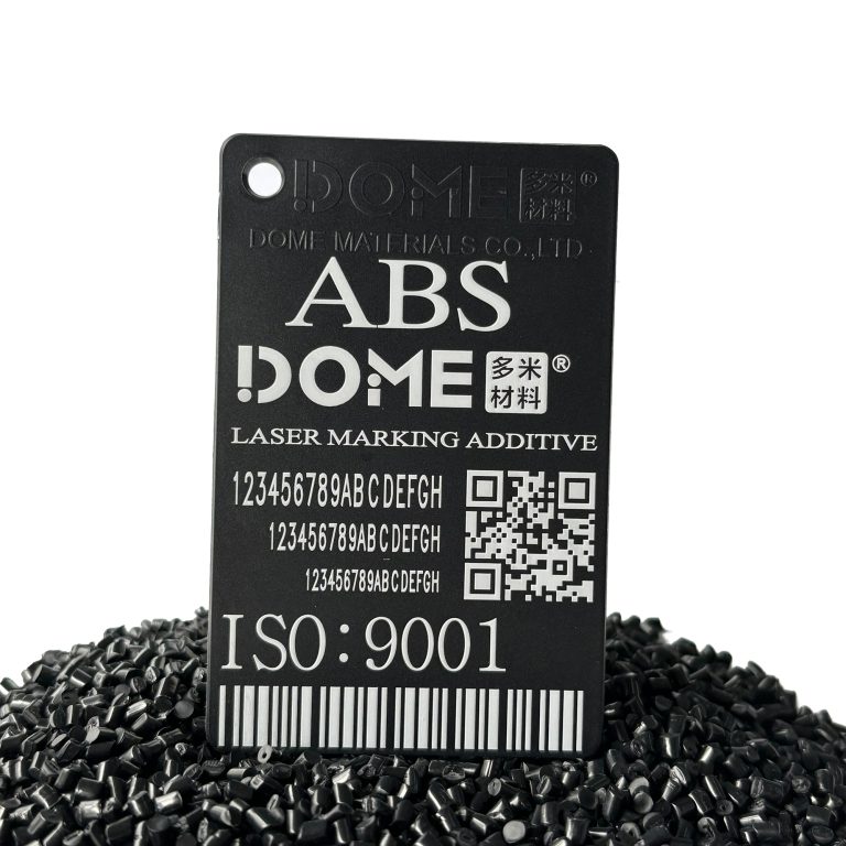 Laser-marked White on Black ABS Molded Parts-Laser Marking Additive Masterbatch for ABS Key Boards