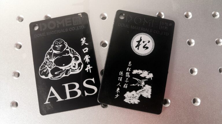 PP PC ABS PA66 POM PBT Laser Marking