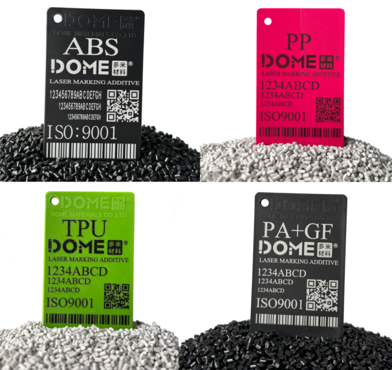 Laser Marking on PP ABS TPU Nylon | Laser Marking Additives Masterbatch for black/white laser marking