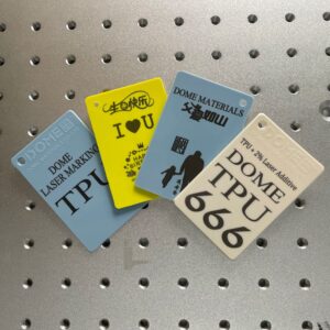 Laser Marking Masterbatch for Black laser marking on colored TPU molded Parts