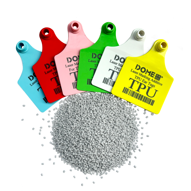 Laser Marking Additive for TPU Cattle Ear Tags Alternative Iriotec 8208